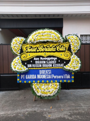 Papan Bunga Duka di Sardonoharjo