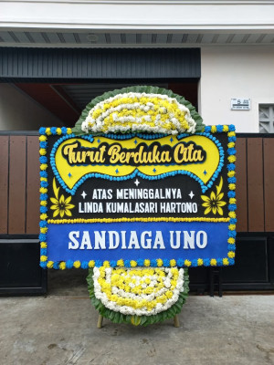 Papan Bunga Duka di Sardonoharjo